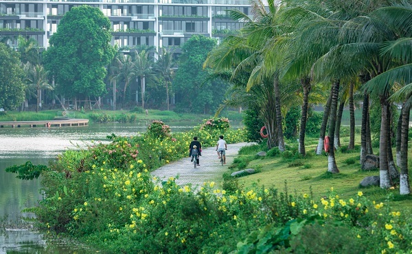 Khu đô thị nói không với những cung đường, vỉa hè bê tông tại Việt Nam