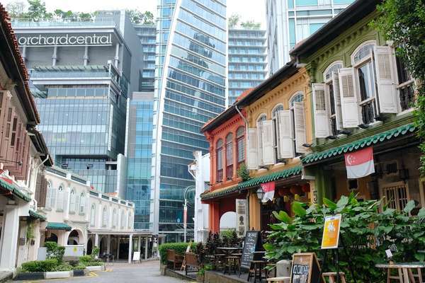 Độc đáo con phố tĩnh lặng cạnh khu mua sắm sầm uất nhất Singapore