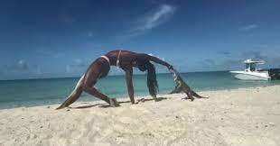 Cô gái tập yoga trên bãi biển bị loài vật hiếm khi gây hại cho người tấn công