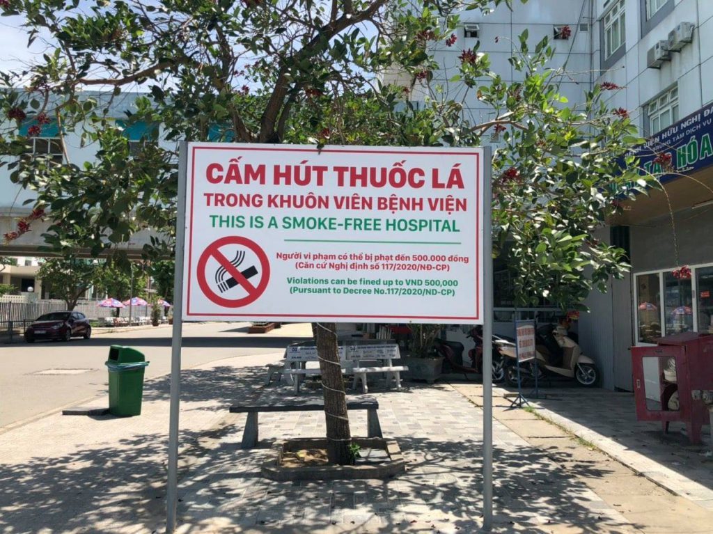 Bệnh viện HNĐK Nghệ An nói không với thuốc lá