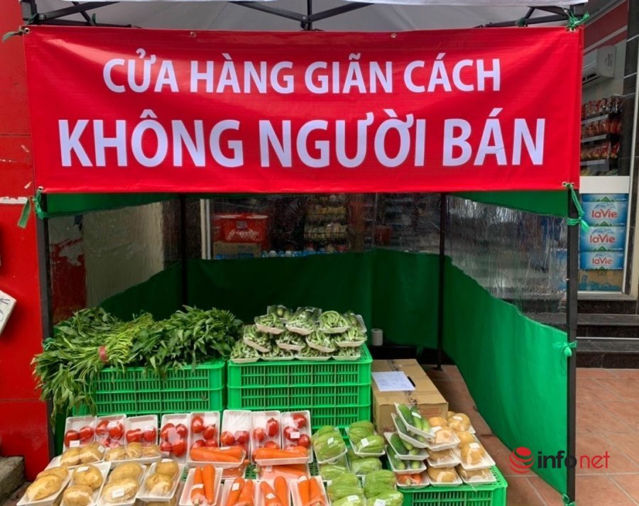 Hà Nội: Cửa hàng rau củ không người bán, đồng giá 10 ngàn, chưa có tiền không cần trả
