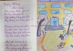 Nam sinh lớp 4 làm thơ về nỗi nhớ trường, tiêu đề thông minh khiến nhiều phụ huynh bất ngờ