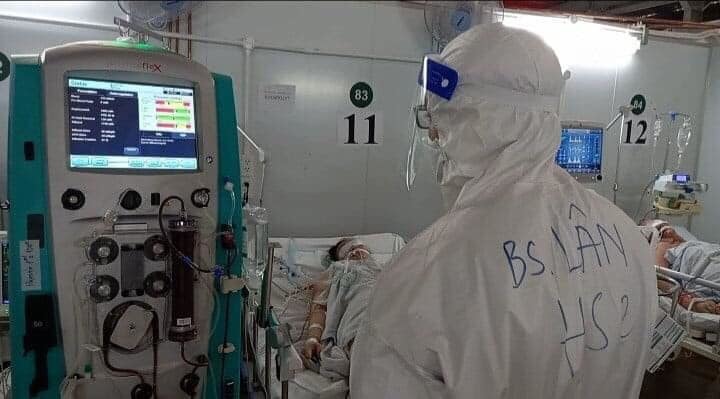 Cô gái mắc Covid-19 nặng 130 kg thoát nguy kịch tại bệnh viện dã chiến