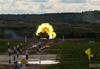 Mãn nhãn với màn trình diễn của đội tuyển xe tăng Nga ở nội dung ‘Xe tăng hành tiến’