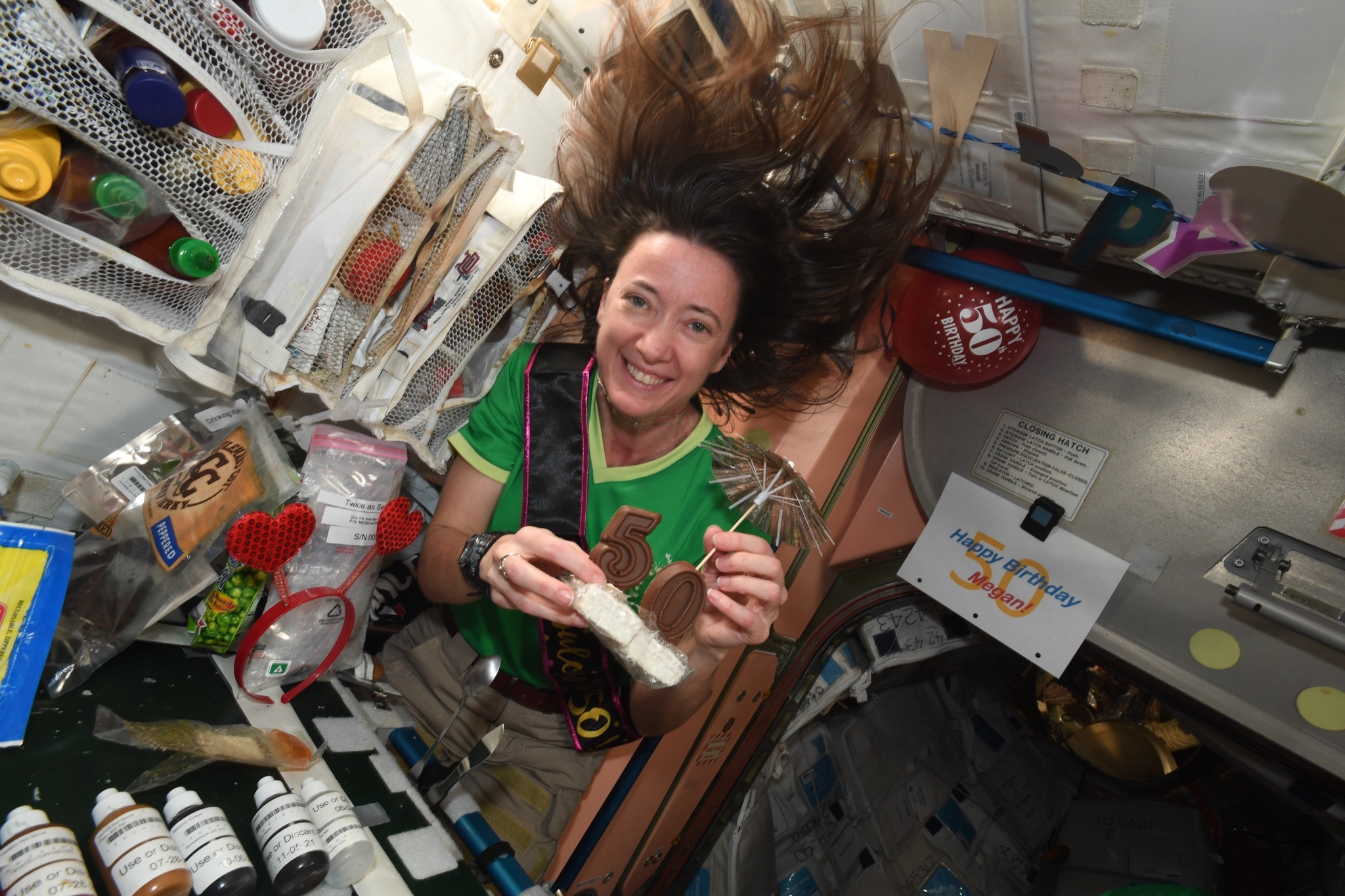 Sinh nhật đặc biệt trên Trạm vũ trụ quốc tế ISS