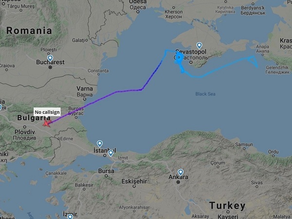 Máy bay Mỹ ‘khiêu khích’ đầy nguy hiểm gần biên giới Crimea