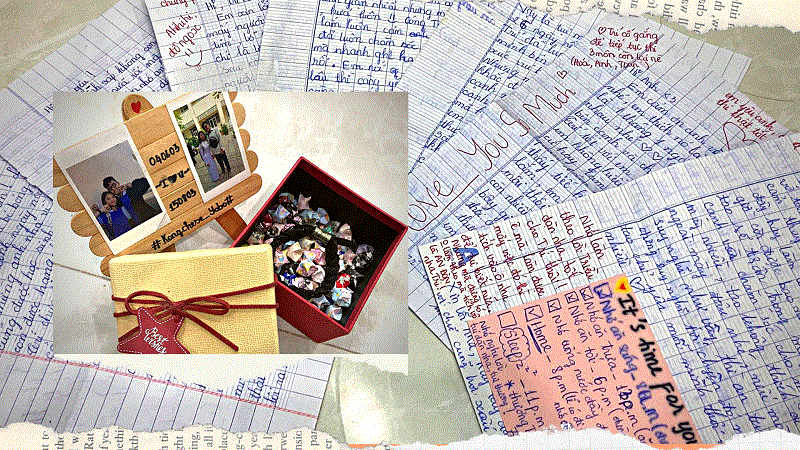Chuyện tình “gà bông” của cặp đôi 10X được viết bằng hàng trăm lá thư tay