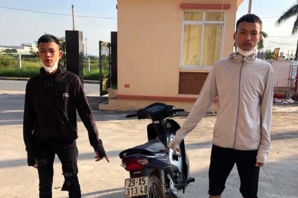 Bắt nhóm thanh niên đua xe trái phép ở Bắc Giang