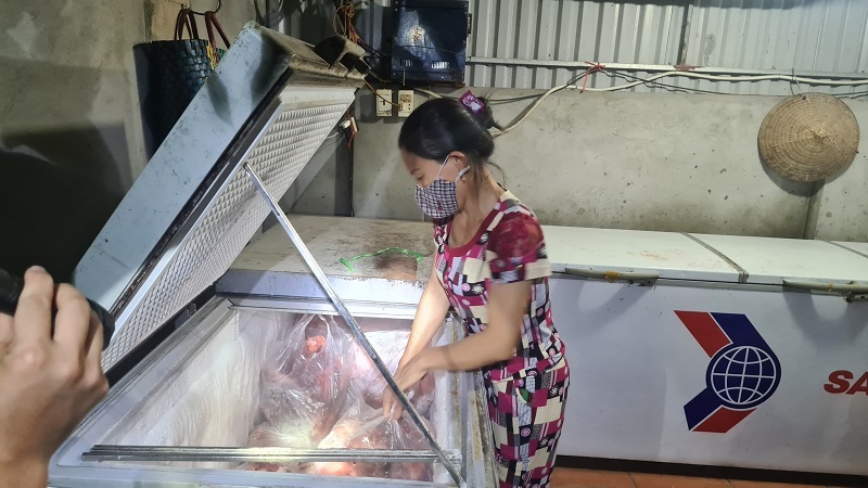 Bắc Giang: Phát hiện cơ sở kinh doanh thịt lợn nhiễm bệnh dịch không bảo đảm an toàn thực phẩm