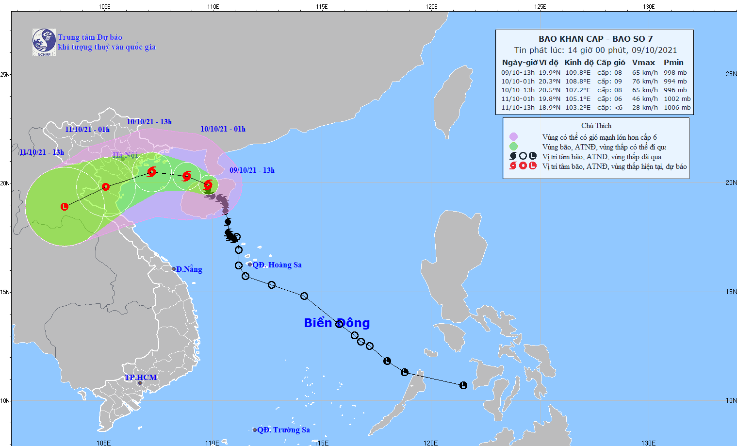 Ứng phó bão số 7, sẵn sàng sơ tán hơn 70.000 người dân đến nơi an toàn, Quảng Ninh cấm biển từ trưa nay