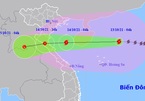 Bão số 8 cách quần đảo Hoàng Sa 270km, giảm cấp khi vào bờ biển Thanh Hóa - Quảng Bình