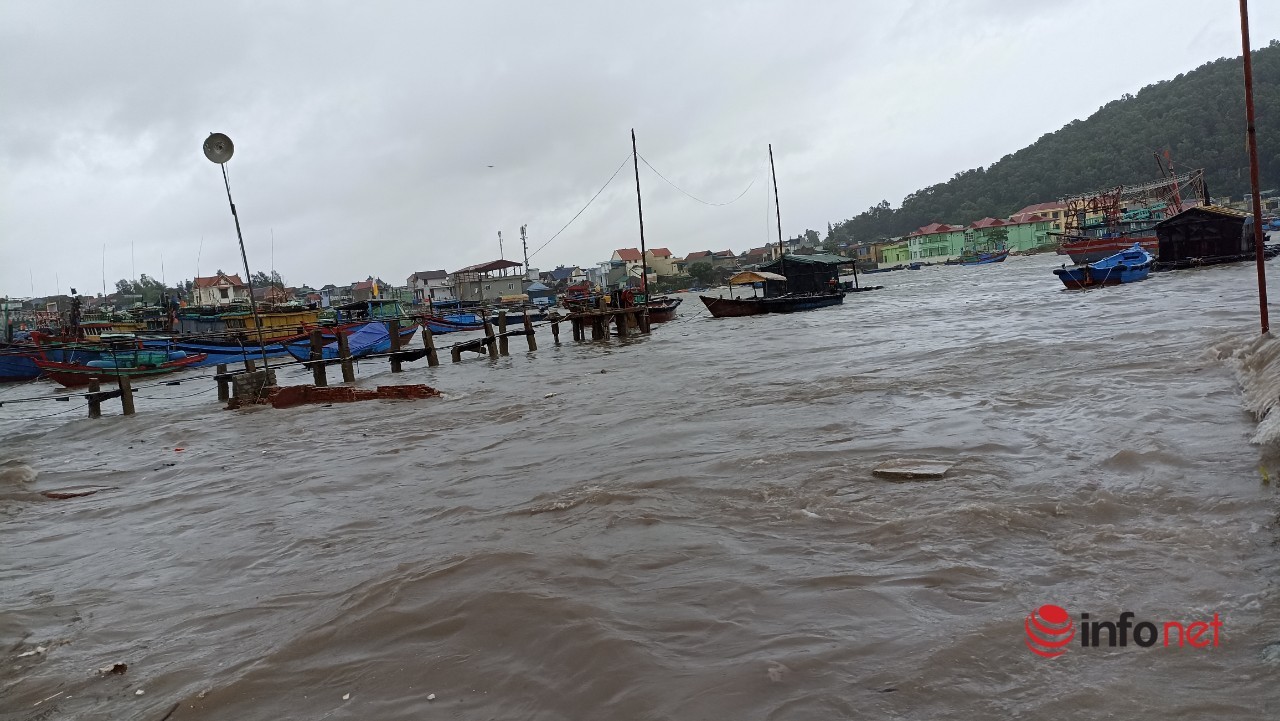 Thanh Hóa: Xã đảo Nghi Sơn sẵn sàng sơ tán người dân ở mép biển và sườn núi đến nơi an toàn