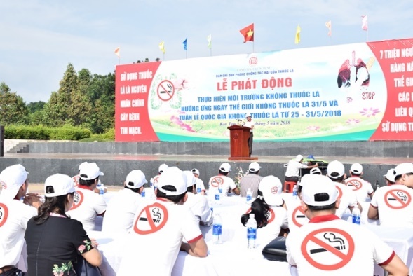 Kon Tum thực hiện nghiêm quy định về phòng chống tác hại thuốc lá