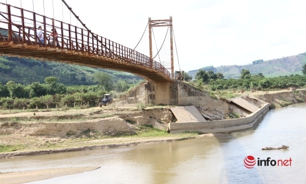 Xóa cảnh người dân 'đu dây cáp vượt sông' ở Đắk Lắk, bớt nỗi lo tai nạn mùa mưa lũ