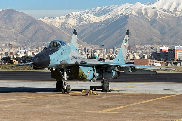 Video MiG-29 Iran khai hỏa tiêu diệt tên lửa của tiêm kích F-5