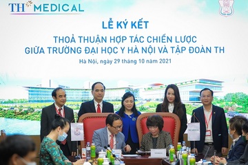 Tập đoàn TH ký kết thỏa thuận chiến lược với Đại học Y Hà Nội