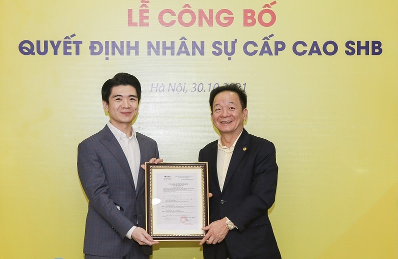 Ông Đỗ Quang Vinh được bổ nhiệm Phó Tổng giám đốc SHB