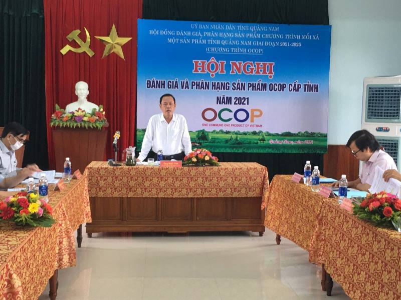 Quảng Nam đánh giá, phân hạng 35 sản phẩm OCOP đợt 1 năm 2021
