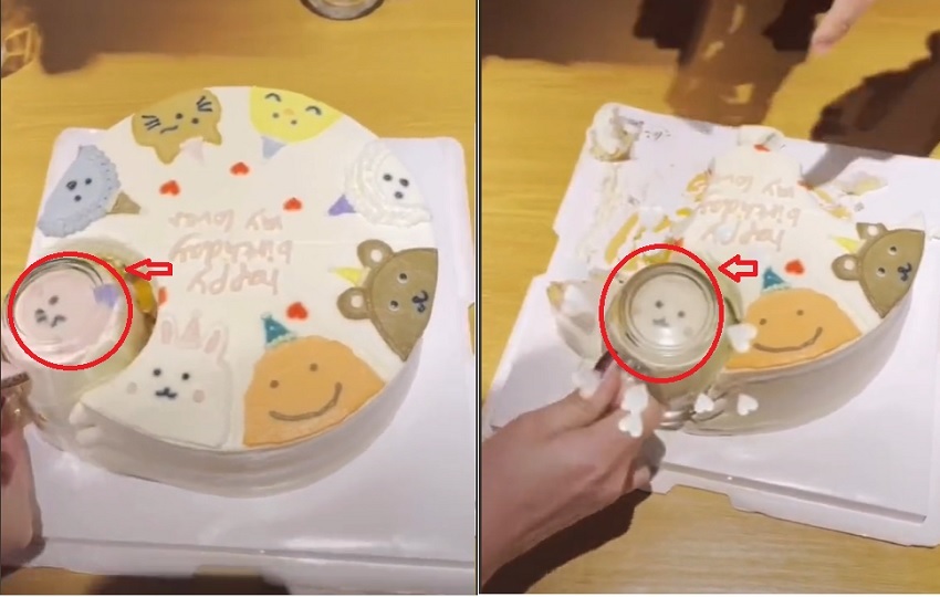 Kiểu cắt bánh sinh nhật 'lạ hoắc' khiến dân mạng bật cười thán phục