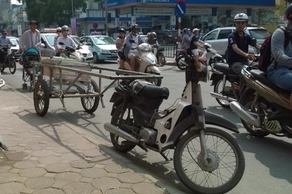 Hà Nội,khí thải,xe máy,đổi xe máy cũ