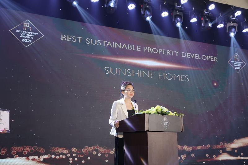 Sunshine Homes,Dot Property Vietnam Awards 2021,giải thưởng