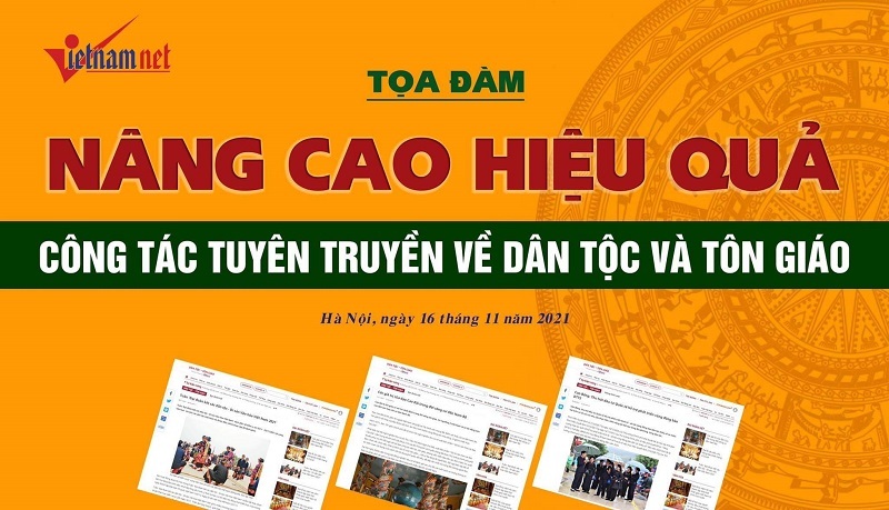 Tọa đàm “Nâng cao hiệu quả công tác tuyên truyền về dân tộc và tôn giáo”