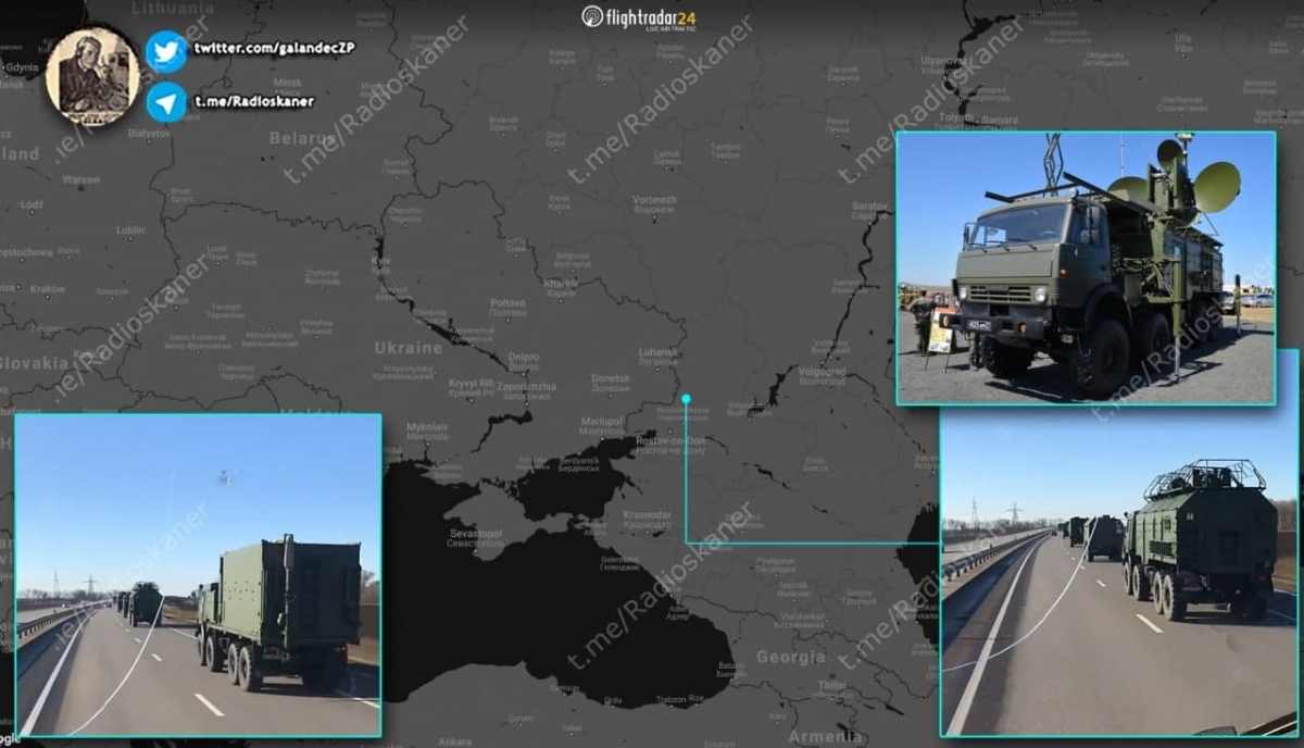 Nhiều hệ thống tác chiến điện tử Krasukha 4 của Nga được phát hiện gần Donbass