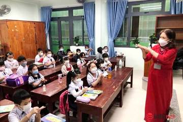 Ngày đầu tiên học sinh lớp 1 Đà Nẵng đi học trực tiếp