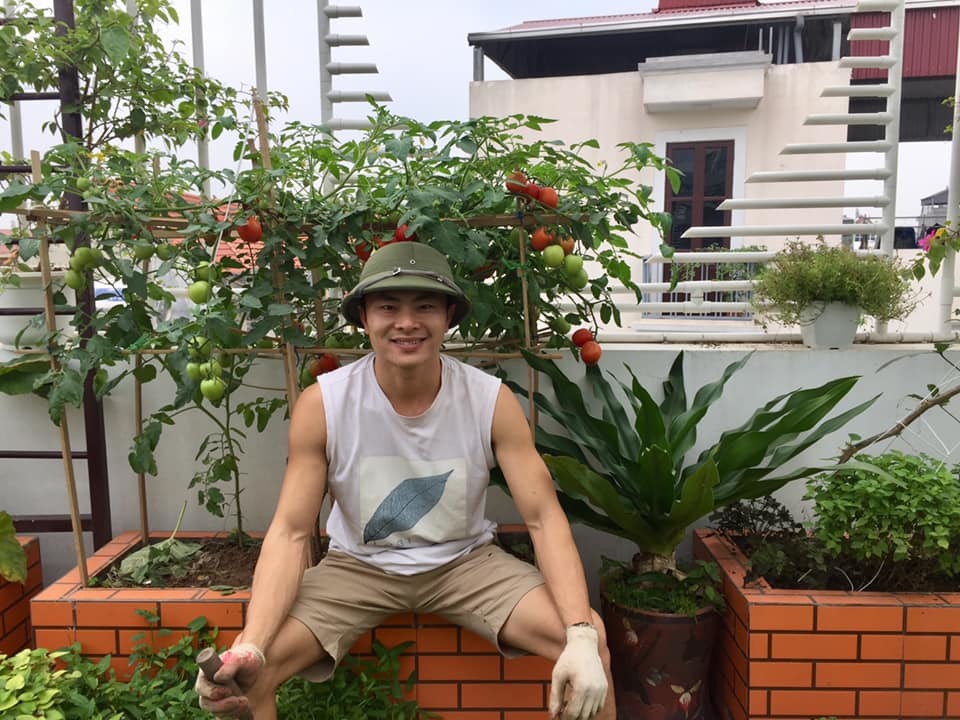 vườn sân thượng,khu vườn đẹp,cách làm vườn,tin tức Hà Nội