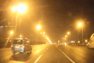 Thót tim khoảnh khắc ô tô mất lái trên cao tốc Hà Nội vì đi trúng vết dầu loang