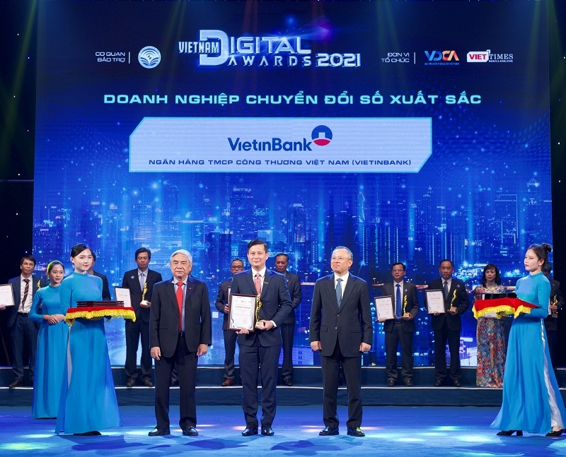 VietinBank,Doanh nghiệp chuyển đổi số xuất sắc Việt Nam năm 2