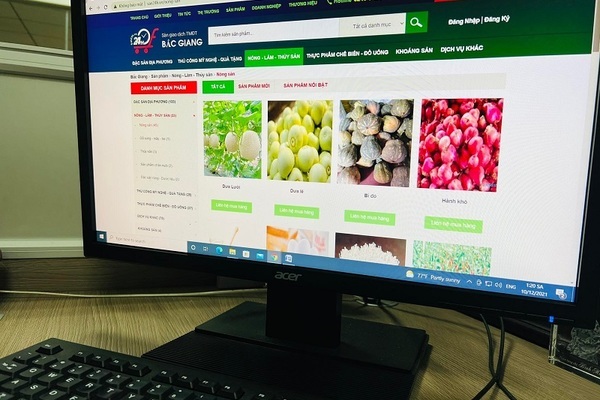 Ứng dụng công nghệ để đẩy mạnh tiêu thụ nông sản Bắc Giang
