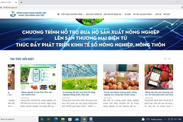 “Đồng hành cùng người Việt - nâng tầm nông sản Việt”