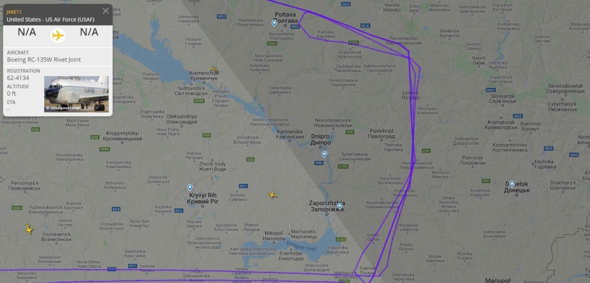 Máy bay trinh sát Mỹ ‘liều lĩnh’ tiếp cận Donetsk