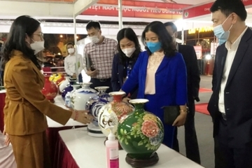Khoảng 100 doanh nghiệp tham gia hội chợ hàng Việt Nam được người tiêu dùng yêu thích 2021