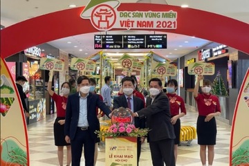 Khai mạc hội chợ đặc sản vùng miền Việt Nam, quảng bá sản phẩm đến người tiêu dùng Thủ đô