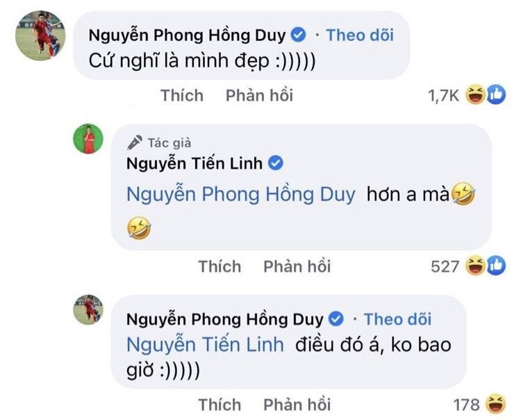 Công Phượng,Văn Toàn,Tiến Linh,Nguyễn Phong Hồng Duy