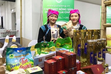 Nhiều nông sản, đặc sản của Lai Châu có mặt tại hội chợ đặc sản vùng miền Việt Nam