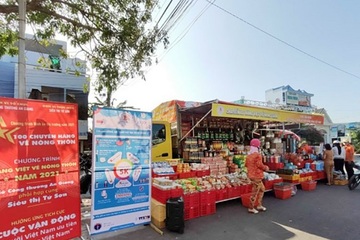 Năm 2021, An Giang tổ chức 33 chuyến bán hàng Việt lưu động về vùng nông thôn