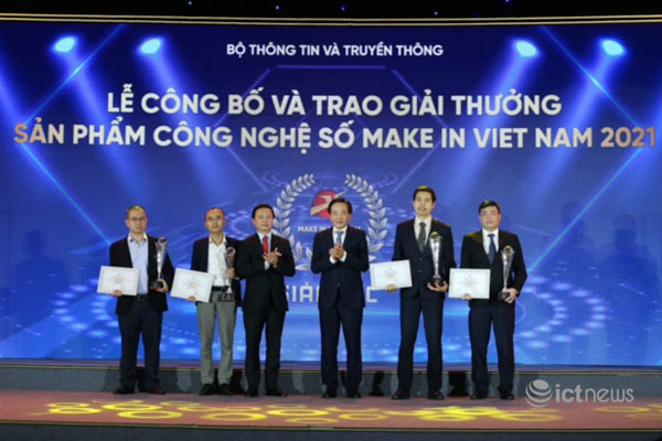 Trao 4 giải Vàng “Sản phẩm công nghệ số Make in Viet Nam” năm 2021