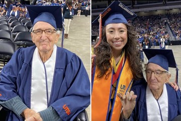 Kỳ tích của cụ ông 88 tuổi tốt nghiệp đại học cùng cháu gái 23 tuổi
