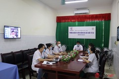 Bệnh nhân ở xã được khám chữa bệnh online trên huyện