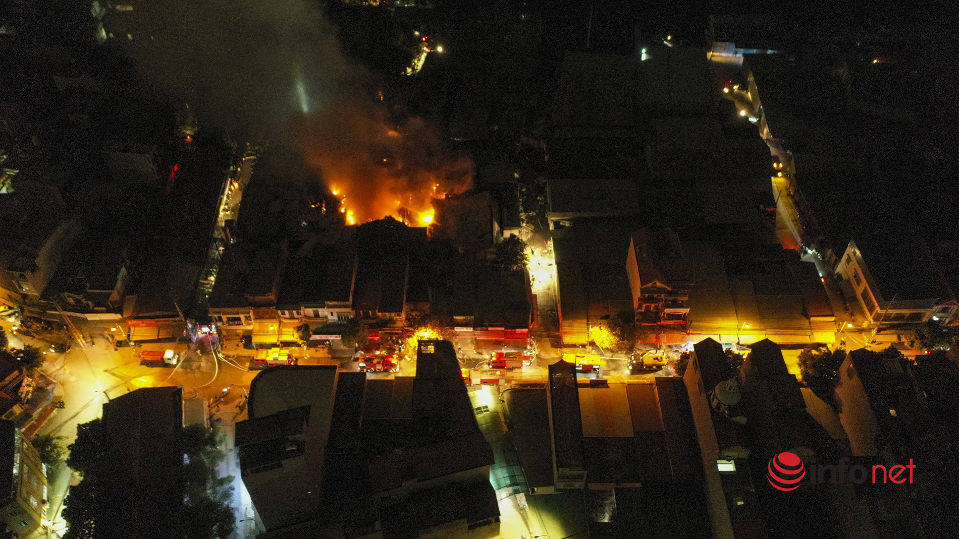 Xác định nguyên nhân ban đầu vụ cháy chợ Ninh Hiệp: Khởi phát từ quán gà Mạnh Hoạch