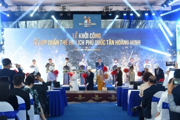 Tập đoàn Tân Hoàng Minh khởi công siêu dự án tỷ đô - tổ hợp quần thể du lịch tại Đảo Ngọc Phú Quốc