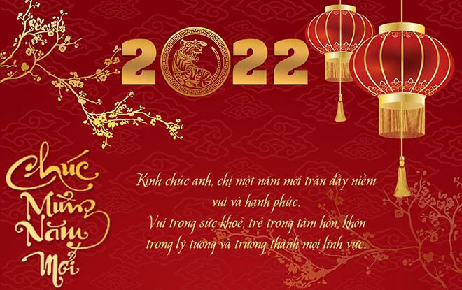 Lời Chúc Tết Dương Lịch 2022, Ảnh Chúc Mừng Năm Mới Đẹp Và Ý Nghĩa Nhất