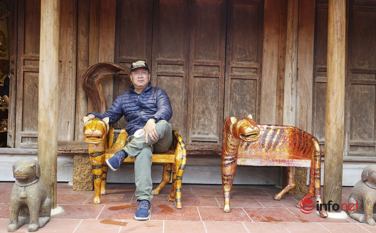 Nghệ nhân Hà Nội gấp rút chế tác 2.022 tượng hổ có 1-0-2 đón năm Nhâm Dần