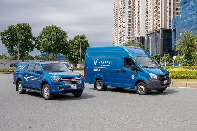 VinFast triển khai dịch vụ sửa chữa lưu động chính hãng đầu tiên tại Việt Nam