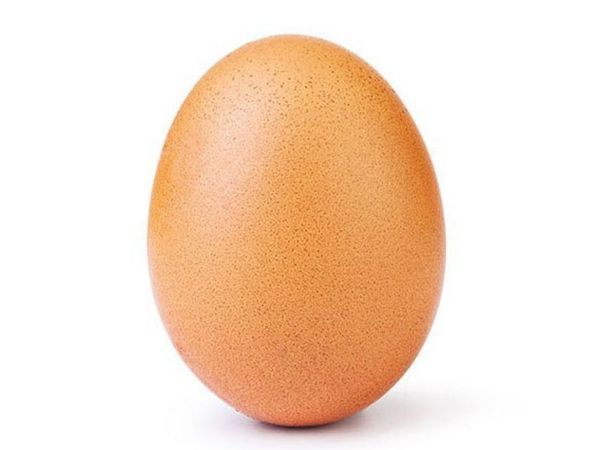 Hình ảnh quả trứng gà giữ kỷ lục nhiều lượt yêu thích nhất trên Instagram