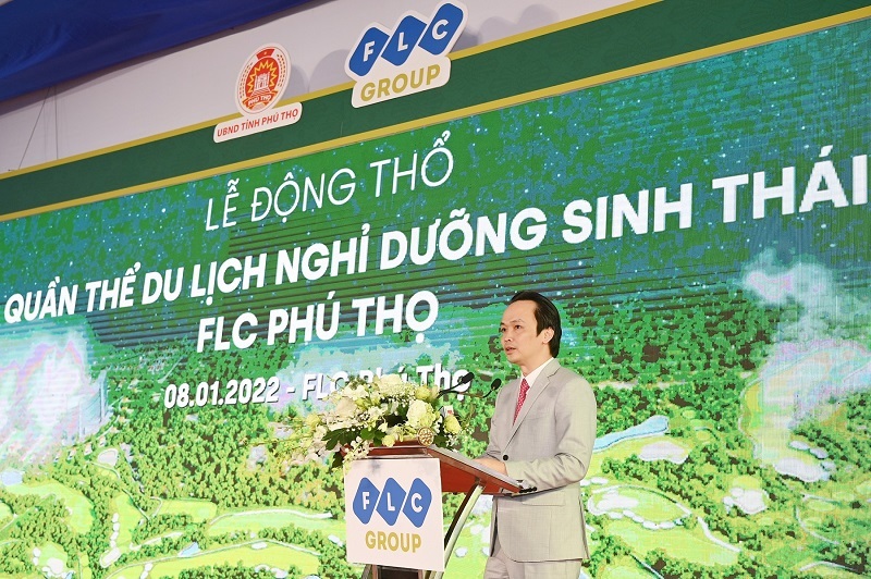 Chính thức khởi công Quần thể du lịch nghỉ dưỡng sinh thái 5 sao FLC Phú Thọ
