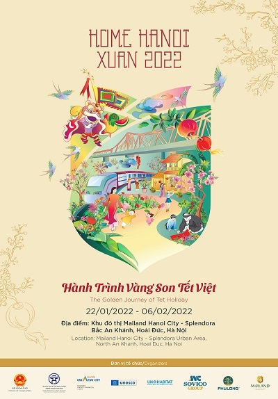 Lễ hội đường hoa xuân Hà Nội  – Hành trình vàng son Tết Việt